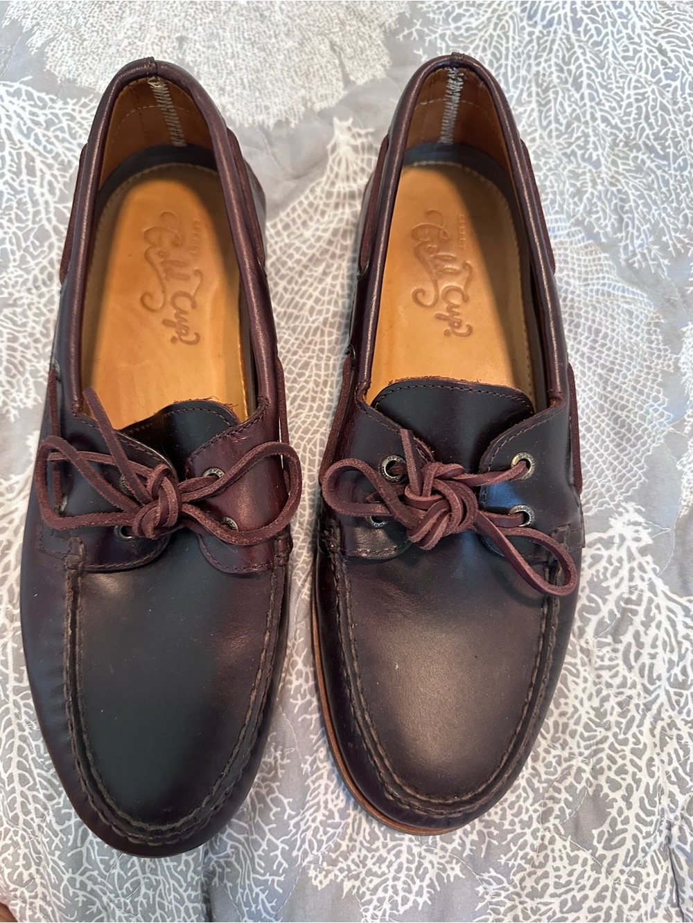 Sperry Brown Leather Moccasin-Style Boat Shoes